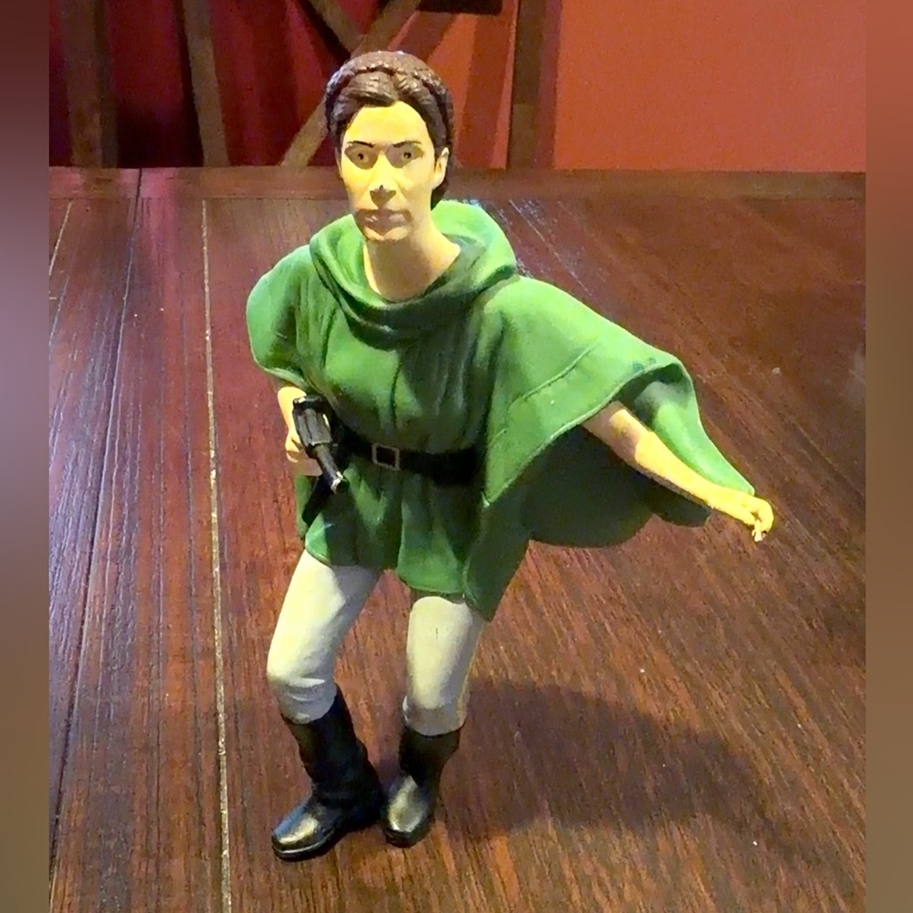 STAR WARS APPLAUSE 1996 CARRIE FISHER PRINCESS LEIA ENDOR GEAR FIGURE RARE